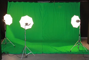 8′ x 10′ Green Screen Video Backdrop