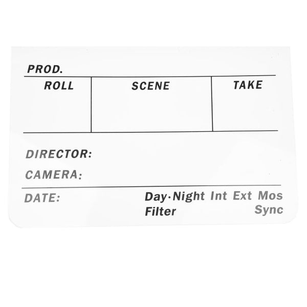 Colorful Clapperboard TV / Movie Slate - Hollywood Prop